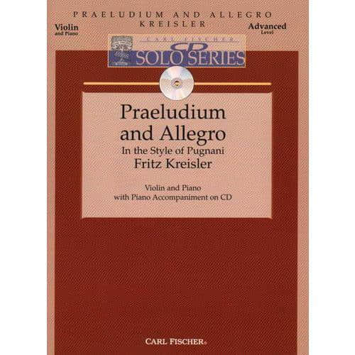 Kreisler, Fritz - Praeludium and Allegro - Violin and Piano - Book CD set - Carl.jpg